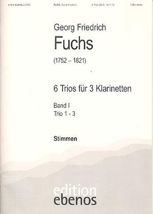 Fuchs, G F: 6 Trios Band 1 (Nr.1-3)