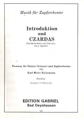 Zygankov, A: Introduktion und Czardas