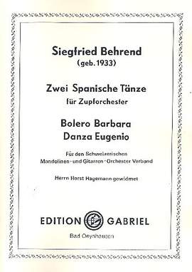 Behrend, S: 2 spanische Tänze