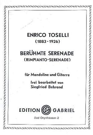 Toselli, E: Berühmte Serenade