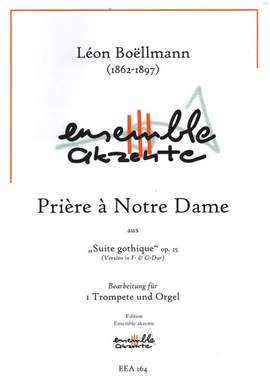 Boëllmann, L: Prière à Notre Dame aus Suite gothique op.25