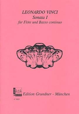 Vinci, L: Sonate Nr.1 für Flöte und Bc