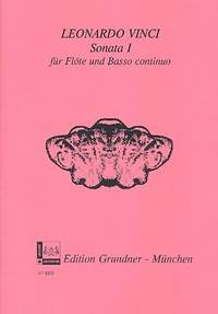 Vinci, L: Sonate Nr.1 für Flöte und Bc