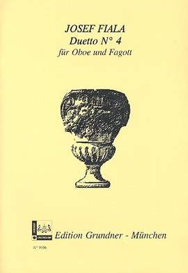 Fiala, J: Duett Nr.4 für Oboe und Fagott