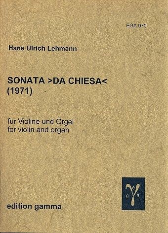 Lehmann, H U: Sonata da chiesa
