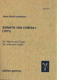 Lehmann, H U: Sonata da chiesa