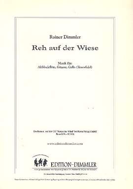 Dimmler, R: Reh auf der Wiese für Altblockflöte,