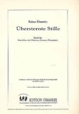 Dimmler, R: Übersternte Stille für Mandoline