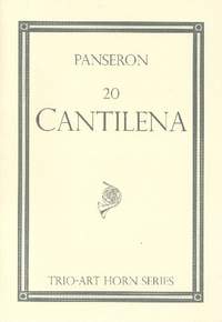 Panseron, A: 20 Cantilena