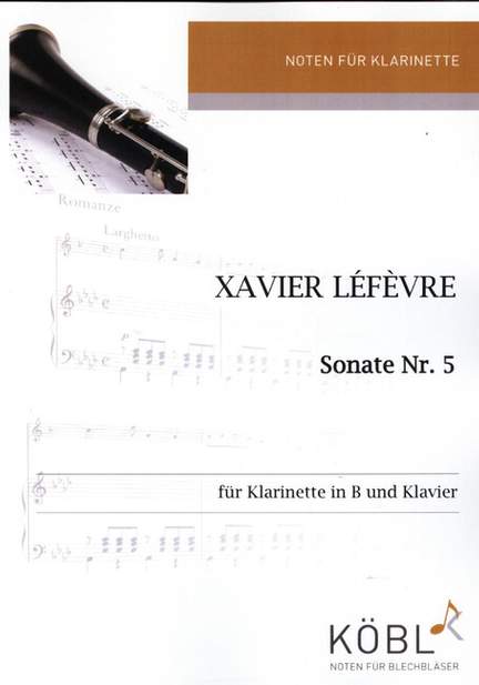 Lefèvre, J: Sonate Nr.5