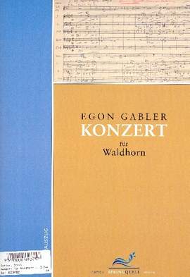 Gabler, E: Konzert
