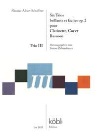 Schaffner, N A: 6 Trios brillants et faciles op.2- Trio no.3