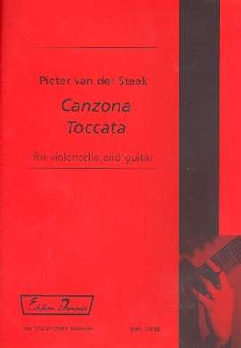 Staak, P v d: Canzona toccata für Violoncello
