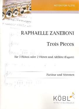 Zaneboni, R: 3 Pieces: