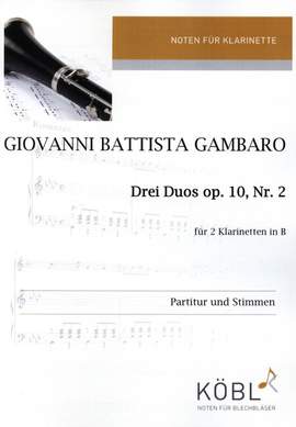 Gambaro, G B: Duo op.10,2