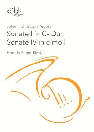 Pepusch, J C: Sonate C-Dur Nr.1 und Sonate c-Moll Nr.4