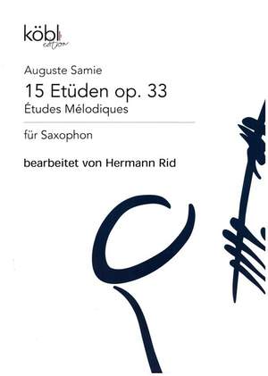 Samie, A: 15 Etüden op.33