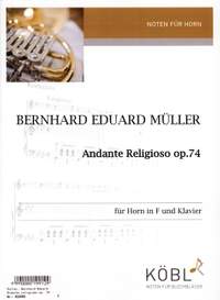 Mueller, B E: Andante religioso op. 74
