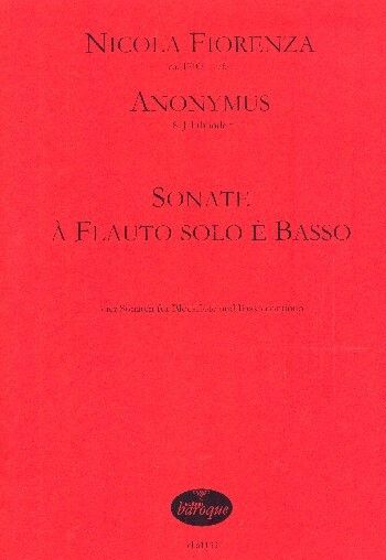4 Sonate à flauto solo è basso