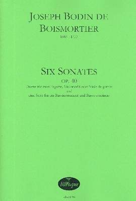 Boismortier, J B d: 6 Sonates op.40
