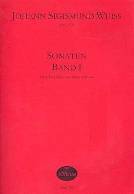 Weiss, J S: Sonaten Band 1 für Altblockflöte