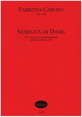 Caroso, F: Nobilità Di Dame