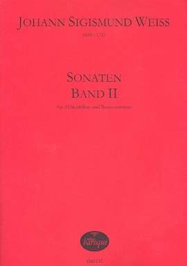 Weiss, J S: Sonaten Band 2