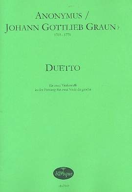 Graun, J G: Duetto
