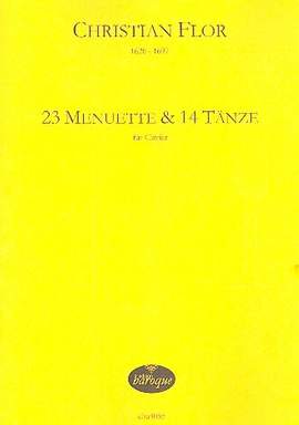 Flor, C: 24 Menuette und 14 Tänze
