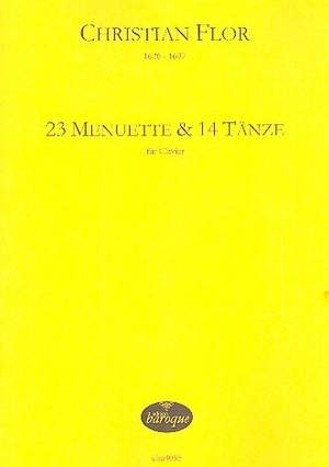 Flor, C: 24 Menuette und 14 Tänze