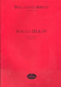 Corbett, W: Sonata op.2,3 und op.2,4 für