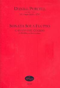Purcell, D: Sonata sola flutto called the Cuckoo