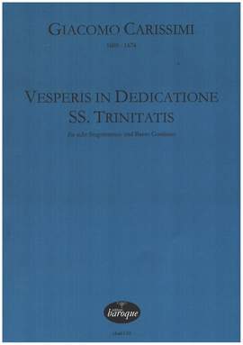 Carissimi, G: Vesperis in Dedicatione SS. Trinitatis
