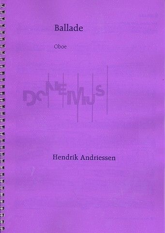 Andriessen, H: Ballade