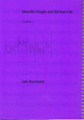 Koetsier, J: Skurile Elegie