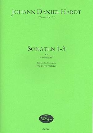 Hardt, J D: 6 Sonaten Band 1 (Nr.1-3)