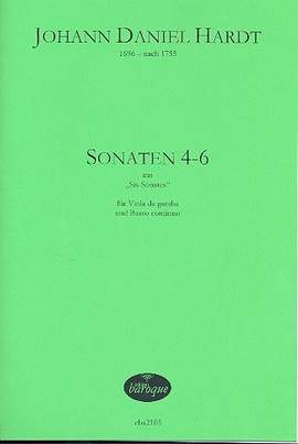 Hardt, J D: 6 Sonaten Band 2 (Nr.4-6)