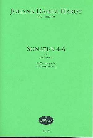 Hardt, J D: 6 Sonaten Band 2 (Nr.4-6)