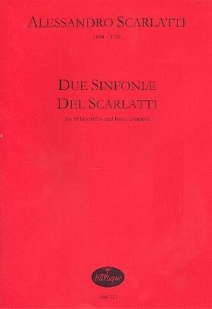 Scarlatti, A: 2 sinfoniae del Scarlatti für