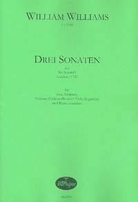 Williams, W: 3 Sonaten (Nr.1, 3 und 5)