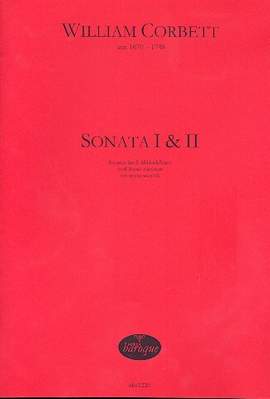 Corbett, W: Sonata Nr.1 und Nr.2 für
