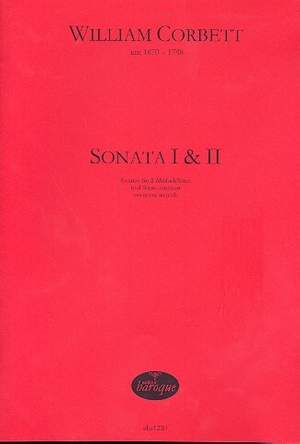 Corbett, W: Sonata Nr.1 und Nr.2 für