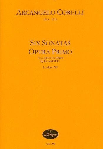 Corelli, A: 6 sonatas op.1