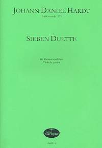 Hardt, J D: 7 Duette für Diskant, Bass und