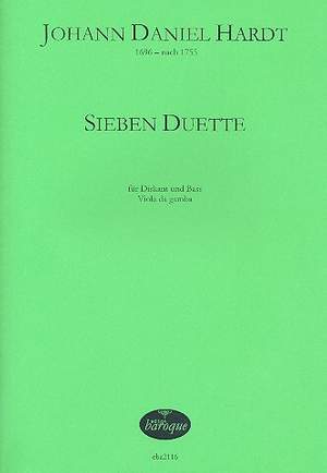 Hardt, J D: 7 Duette für Diskant, Bass und
