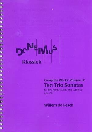 Fesch, W d: 10 Trio Sonatas op.7