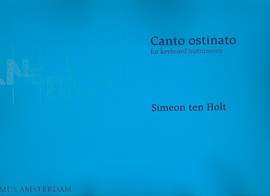 Holt, S t: Canto ostinato