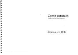 Holt, S t: Canto ostinato