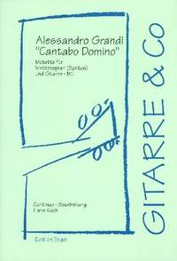 Grandi, A: Cantabo Domino