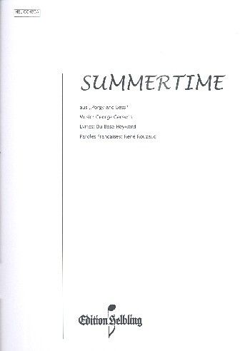 Gershwin, G: Summertime